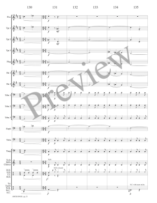 Archangel - Marlatt - Brass Choir - Score/Parts