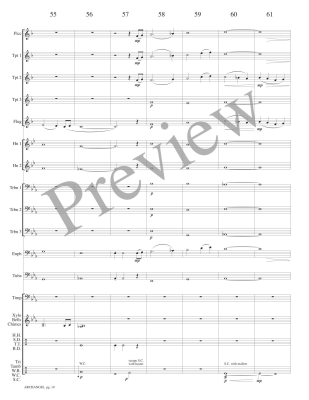 Archangel - Marlatt - Brass Choir - Score/Parts