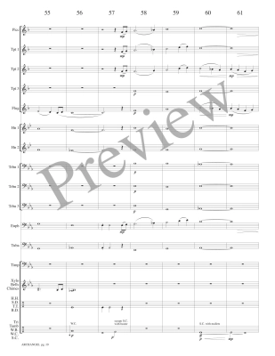 Archangel - Marlatt - Brass Choir - Score/Parts