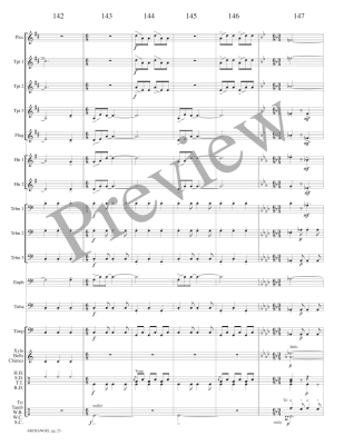 Archangel - Marlatt - Brass Choir - Score/Parts