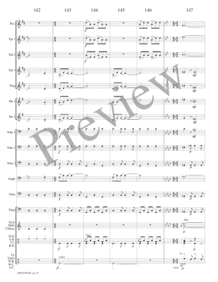 Archangel - Marlatt - Brass Choir - Score/Parts