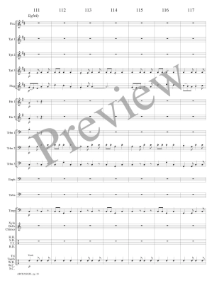 Archangel - Marlatt - Brass Choir - Score/Parts