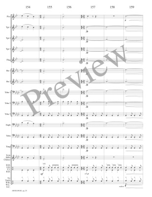 Archangel - Marlatt - Brass Choir - Score/Parts