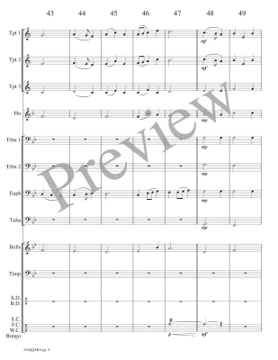 Saqqara: A Window to Ancient Egypt - Fortin/Marlatt - Brass Choir - Score/Parts