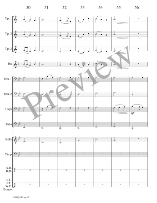 Saqqara: A Window to Ancient Egypt - Fortin/Marlatt - Brass Choir - Score/Parts