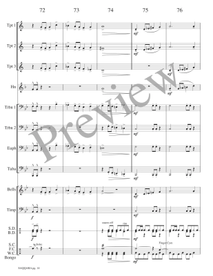 Saqqara: A Window to Ancient Egypt - Fortin/Marlatt - Brass Choir - Score/Parts