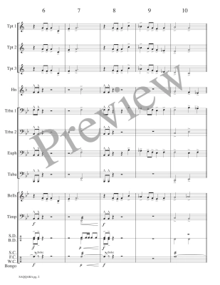 Saqqara: A Window to Ancient Egypt - Fortin/Marlatt - Brass Choir - Score/Parts