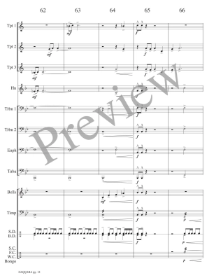 Saqqara: A Window to Ancient Egypt - Fortin/Marlatt - Brass Choir - Score/Parts