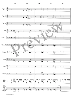 Saqqara: A Window to Ancient Egypt - Fortin/Marlatt - Brass Choir - Score/Parts