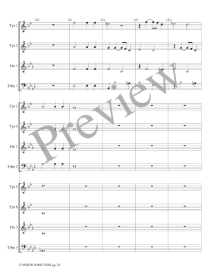 Canzon Noni Toni a 12 - Gabrieli/Marlatt - Brass Choir - Score/Parts