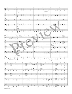 Euphoria - Meeboer - Brass Quintet - Score/Parts