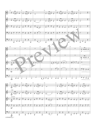 Euphoria - Meeboer - Brass Quintet - Score/Parts