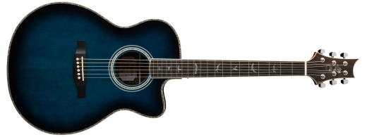 PRS Guitars - SE A60E Angelus Acoustic/Electric Guitar with Hardshell Case - Cobalt Blue Burst