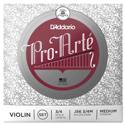 DAddario Orchestral - Pro Arte 3/4 Violin String - G, Medium Tension