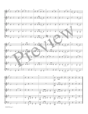 Celestial - Meeboer - Interchangeable Woodwind Ensemble - Score/Parts