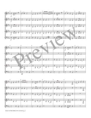 Hail to the Girls of Canada (Vive La Canadienne) -  Canadian Folk Song/Marlett - Interchangeable Woodwind Ensemble - Score/Parts