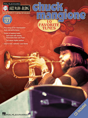 Chuck Mangione Jazz Play-Along Volume 127 - Book/CD