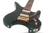 Synyster Gates Custom 7-String TR Headless Electric Guitar - Oak Green Metallic