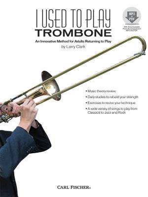 I Used To Play Trombone - Clark - Book/CD
