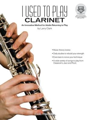 Carl Fischer - I Used To Play Clarinet - Clark - Book/CD