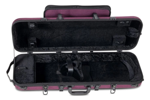 Bio-A Oblong Violin Case with Pockets - Violet