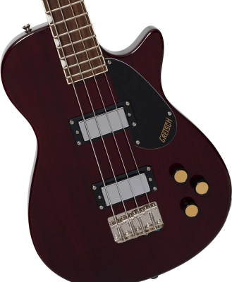 Streamliner Jet Club Bass Single-Cut, Laurel Fingerboard - Walnut Stain