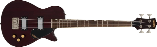 Gretsch Guitars - Streamliner Jet Club Bass Single-Cut, Laurel Fingerboard - Walnut Stain