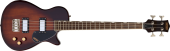 Gretsch Guitars - Streamliner Jet Club Bass Single-Cut, Laurel Fingerboard - Havana Burst