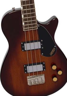 Streamliner Jet Club Bass Single-Cut, Laurel Fingerboard - Havana Burst