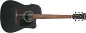Ibanez - PF54CE Cutaway Dreadnought Acoustic Guitar - Weathered Black