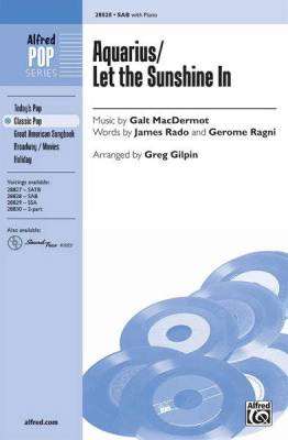 Alfred Publishing - Aquarius / Let the Sunshine In