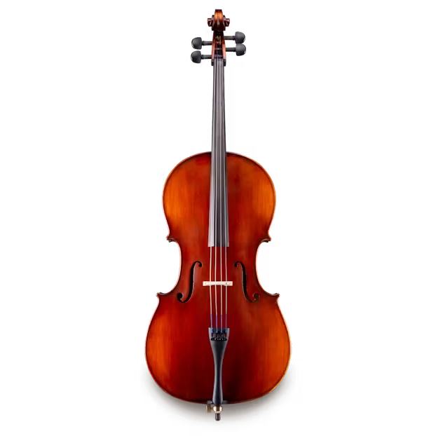 VC95 Carved Top Laminate Cello Outfit - 4/4