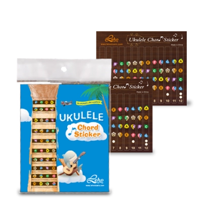 Leho - Ukulele Fretboard Stickers (2 Pack)