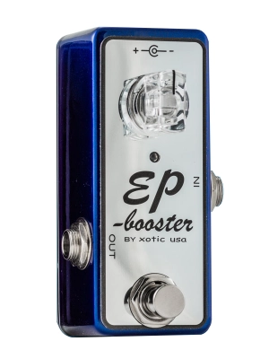 Xotic - 15th Anniversary EP Booster Pedal - Metallic Blue