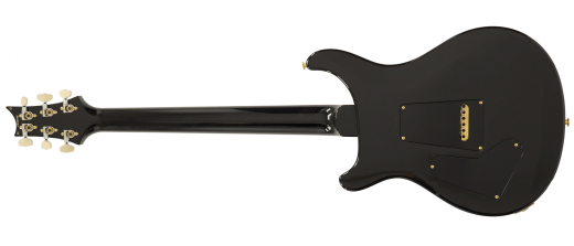 Custom 24 Electric Guitar with 10-Top Flame Top and Case - Faded Whale Blue