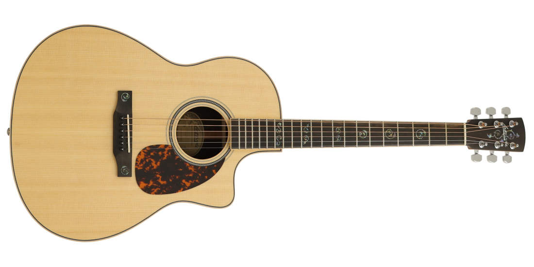 LV-03R Rosewood Recording Series L-Body Cutout Acoustic Guitar with Deluxe Inlay (no Electronics)