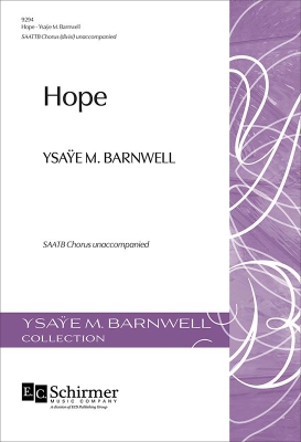 ECS Publishing - Hope - Barnwell - SATB