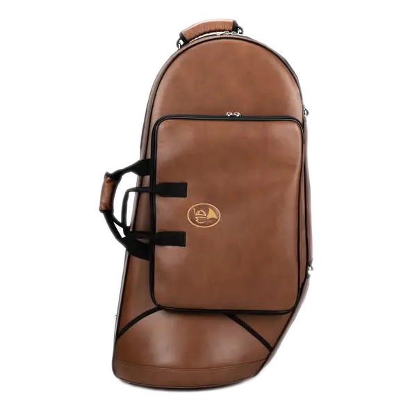 Euphonium Case - Brown Leather