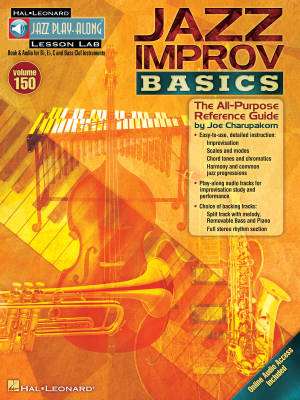 Hal Leonard - Jazz Improv Basics: Jazz Play-Along, Vol. 150 - Book/Audio Online