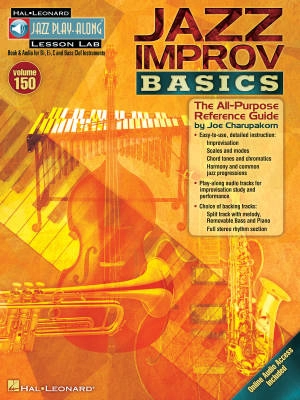 Hal Leonard - Jazz Improv Basics: Jazz Play-Along, Vol. 150 - Book/Audio Online