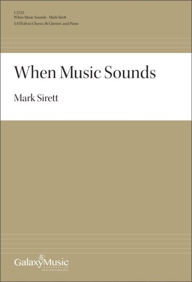 When Music Sounds - Sirett - SATB
