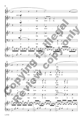 When Music Sounds - Sirett - SATB