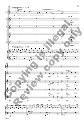 When Music Sounds - Sirett - SATB