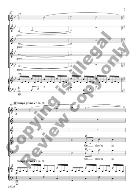 When Music Sounds - Sirett - SATB