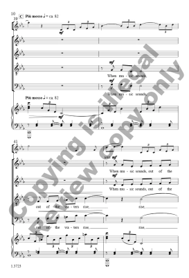 When Music Sounds - Sirett - SATB