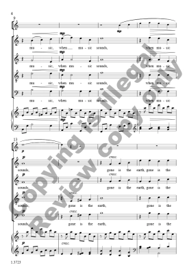 When Music Sounds - Sirett - SATB