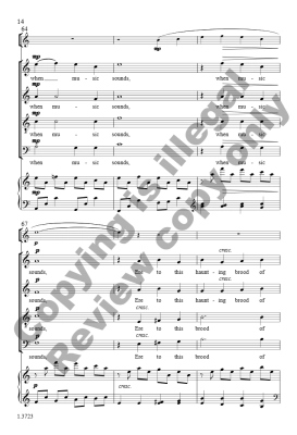 When Music Sounds - Sirett - SATB