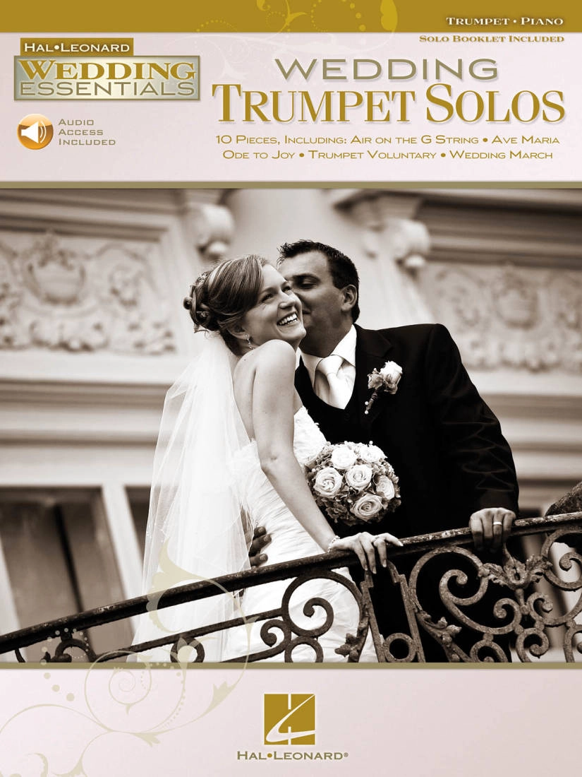 Wedding Trumpet Solos - Trumpet/Piano - Book/Audio Online