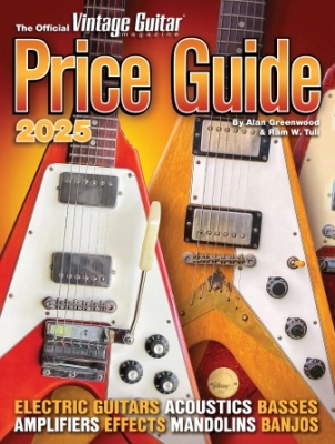 Hal Leonard - The Official Vintage Guitar Magazine Price Guide 2025 - Greenwood/Tuli - Guitar - Book