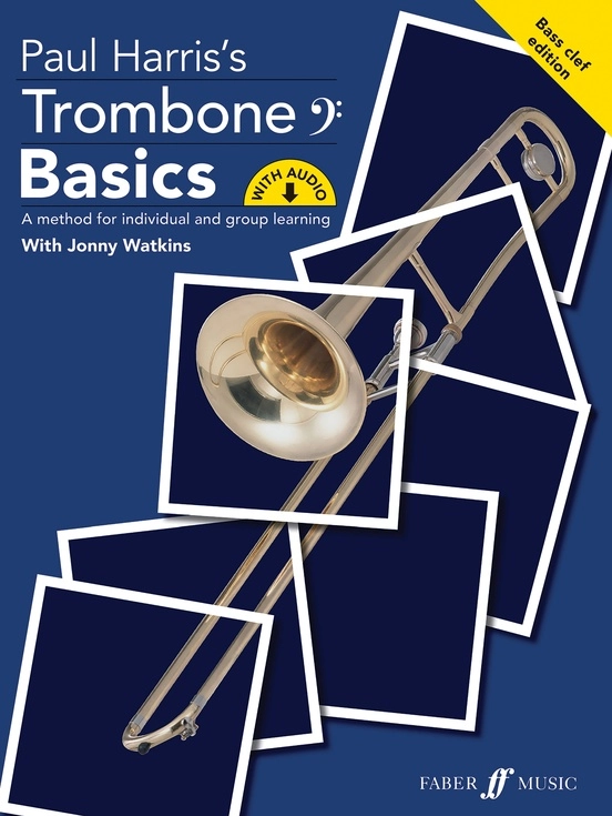 Trombone Basics (Bass Clef Edition) - Harris/Watkins - Trombone B.C. - Book/Audio Online